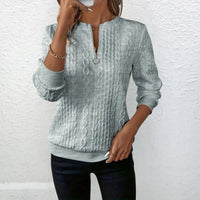 GWINELLA | ELEGANCKA BLUZA Z ZAMKIEM