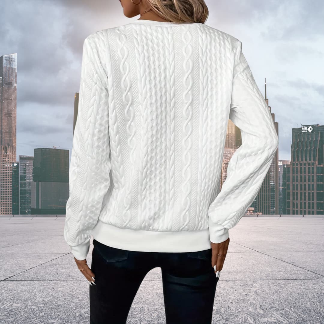 GWINELLA | ELEGANCKA BLUZA Z ZAMKIEM