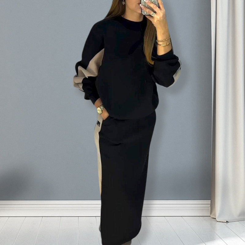 TESSALINA | ELEGANCKI DWUCZĘŚCIOWY KOMPLET Z SPÓDNICĄ