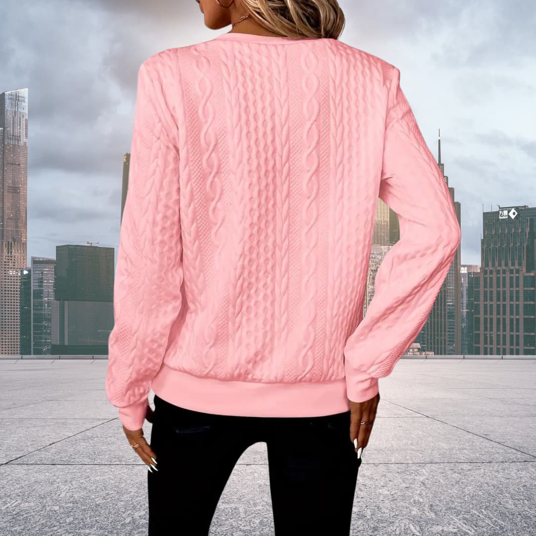 GWINELLA | ELEGANCKA BLUZA Z ZAMKIEM