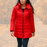 IRMINA | ELEGANCKA KURTKA Z KAPTUREM
