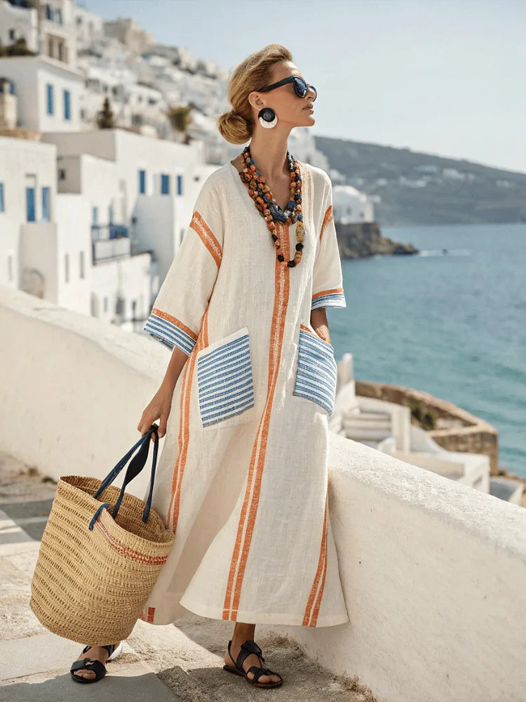 TIANAH | ELEGANCKA LUŹNA SUKIENKA MAXI